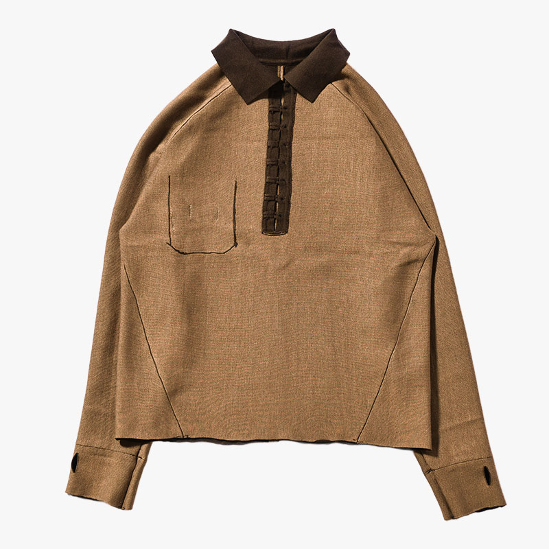 DOUBLE FACE KNIT POLO -3.COLOR-