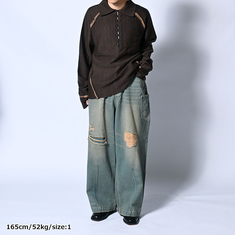 DOUBLE FACE KNIT POLO -3.COLOR-