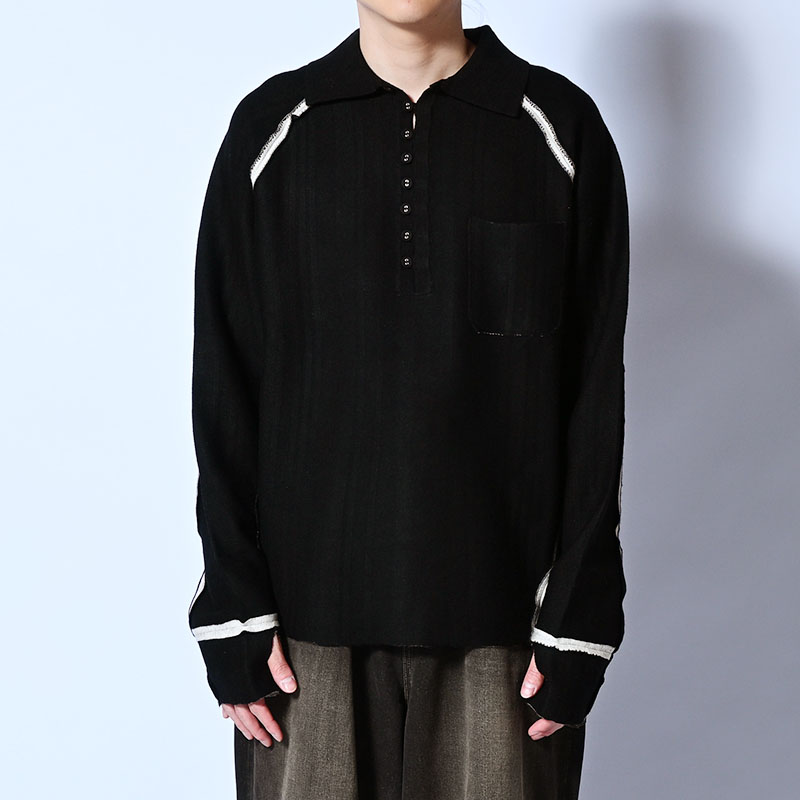 DOUBLE FACE KNIT POLO -3.COLOR-