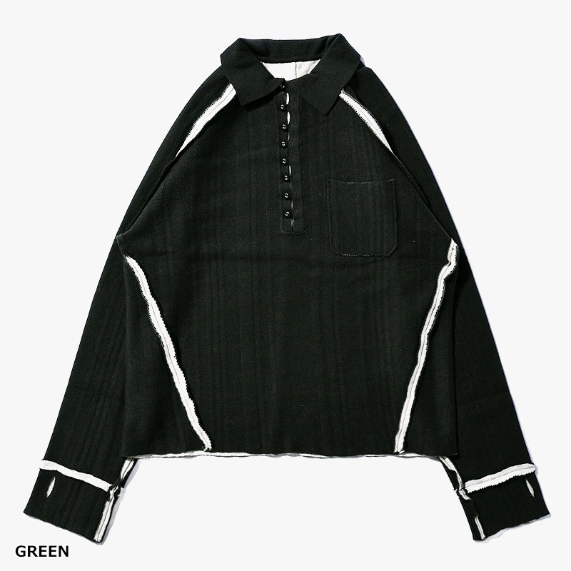 DOUBLE FACE KNIT POLO -3.COLOR-