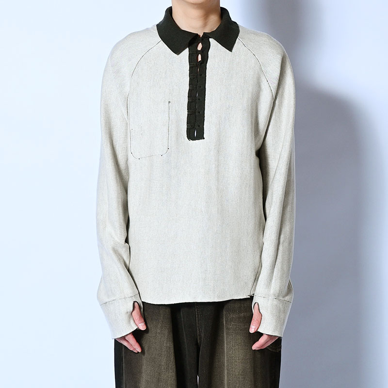 DOUBLE FACE KNIT POLO -3.COLOR-