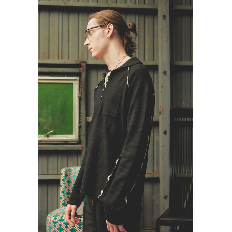 DOUBLE FACE KNIT POLO -3.COLOR-