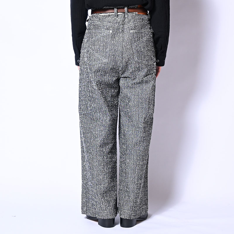 BIG CIGARETTE POCKET DENIM PANTS -3.COLOR-