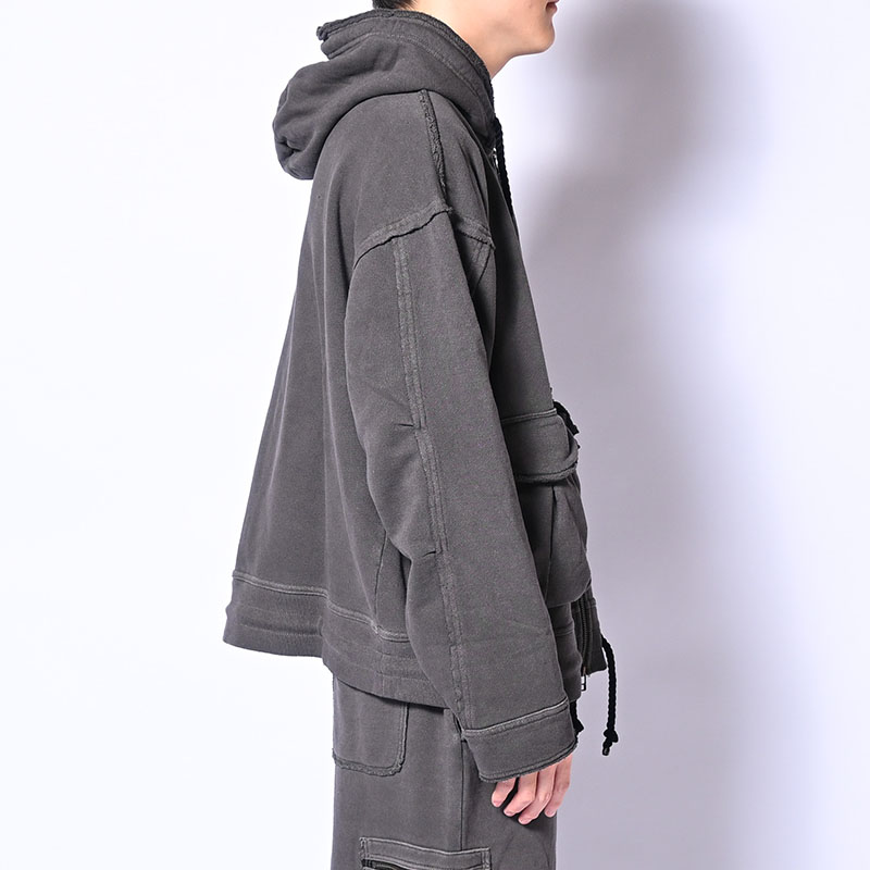 MIL ZIP HOODIE -2.COLOR-