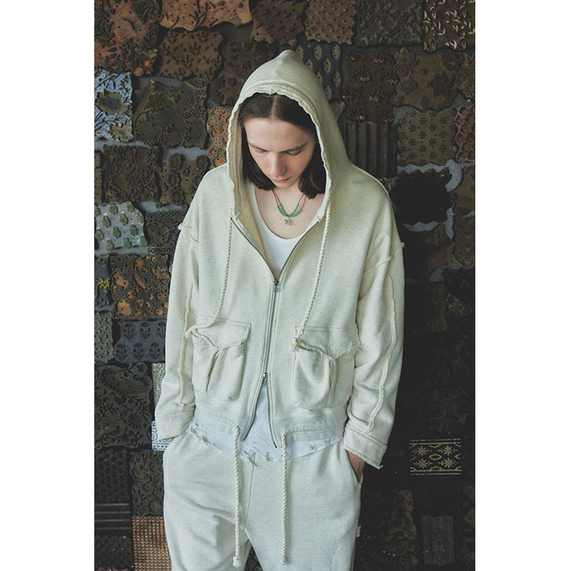 MIL ZIP HOODIE -2.COLOR-
