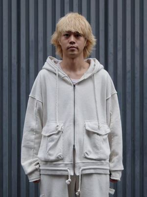 MIL ZIP HOODIE -2.COLOR-