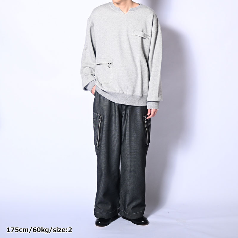 WORKER CREW SWEAT -3.COLOR-