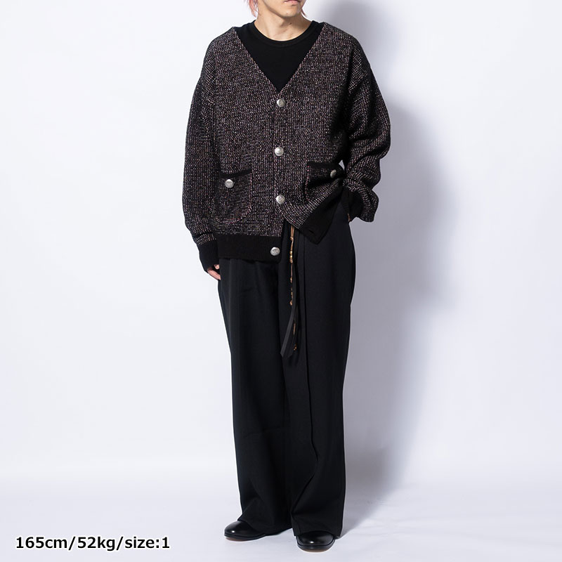 和紙×ALPACA WAFFLE CARDIGAN -2.COLOR-