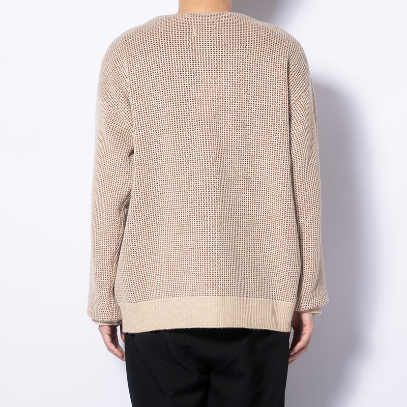 和紙×ALPACA WAFFLE CARDIGAN -2.COLOR-