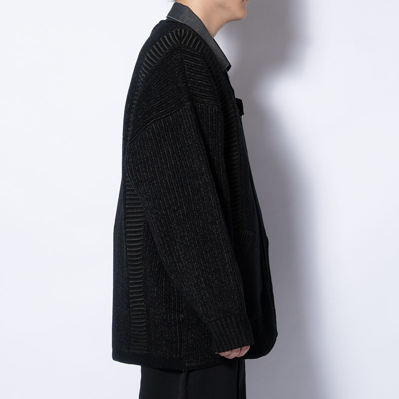 OVERSIZE ZIP CARDIGAN -2.COLOR-