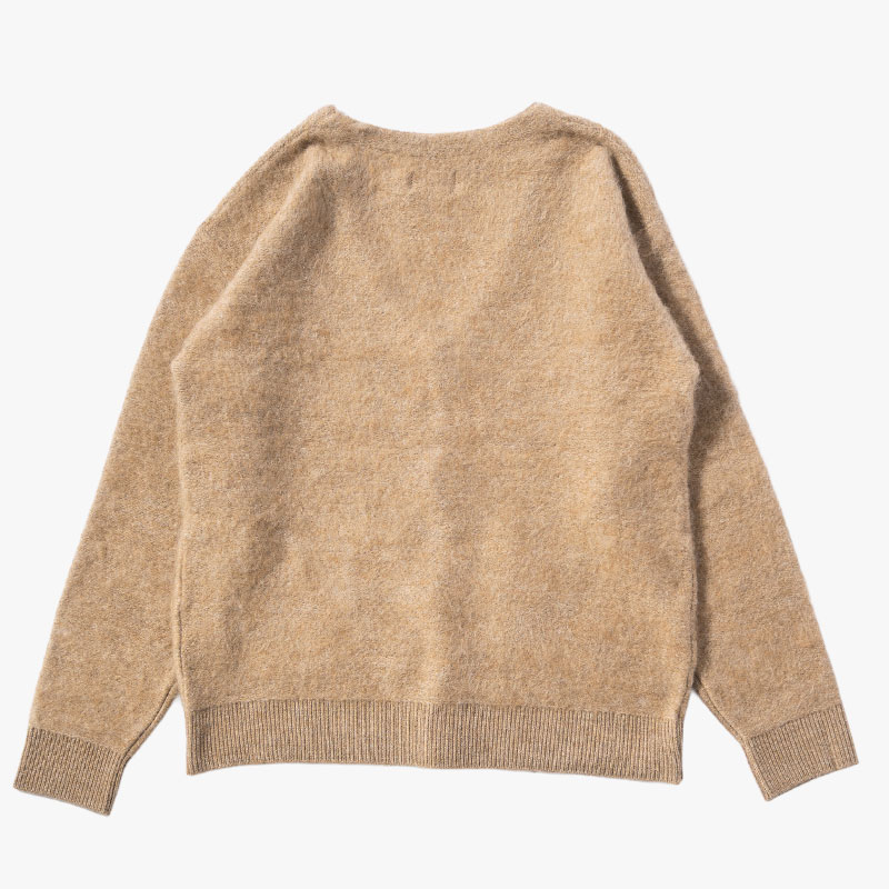 ALPACA SHAGGY CARDIGAN -2.COLOR-