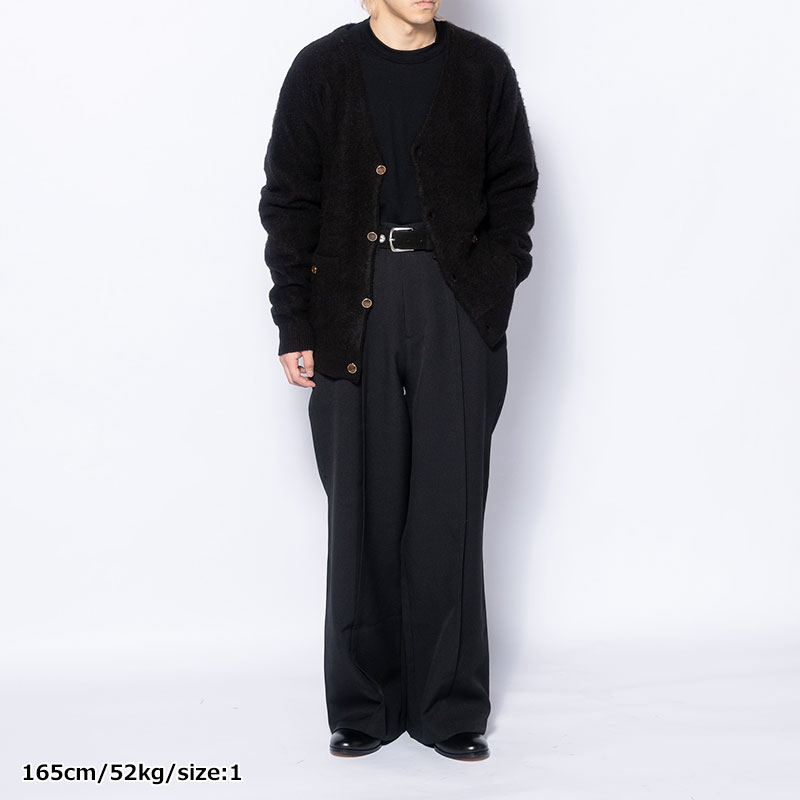 ALPACA SHAGGY CARDIGAN -2.COLOR-