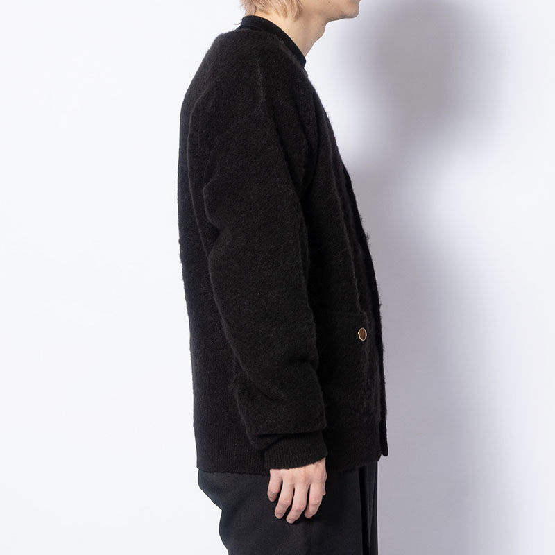 ALPACA SHAGGY CARDIGAN -2.COLOR-