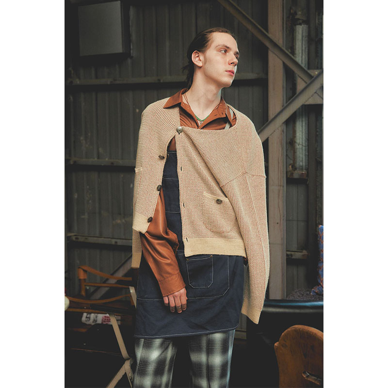 ALPACA SHAGGY CARDIGAN -2.COLOR-