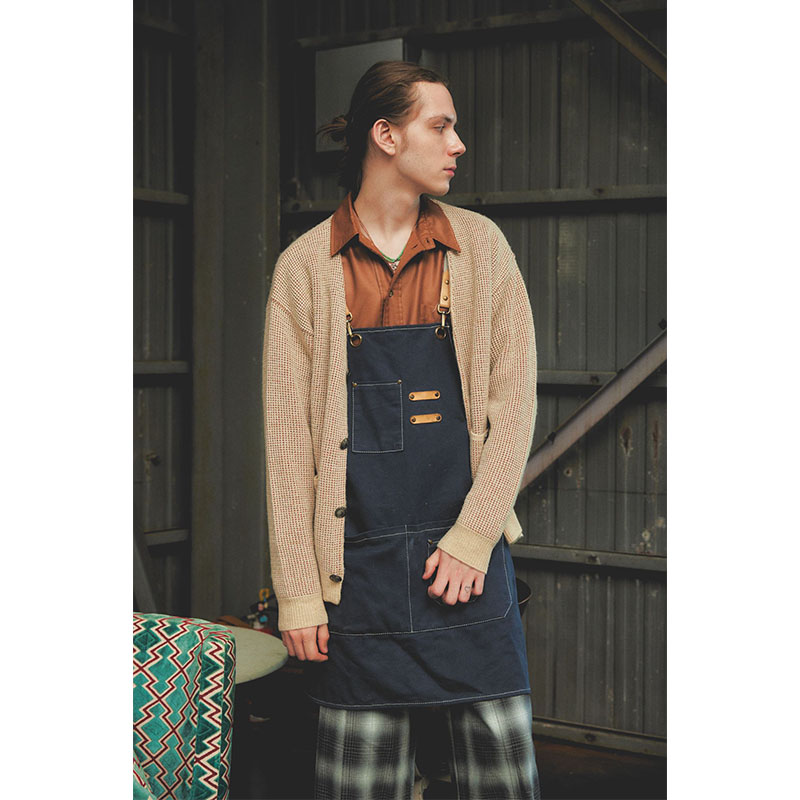 ALPACA SHAGGY CARDIGAN -2.COLOR-