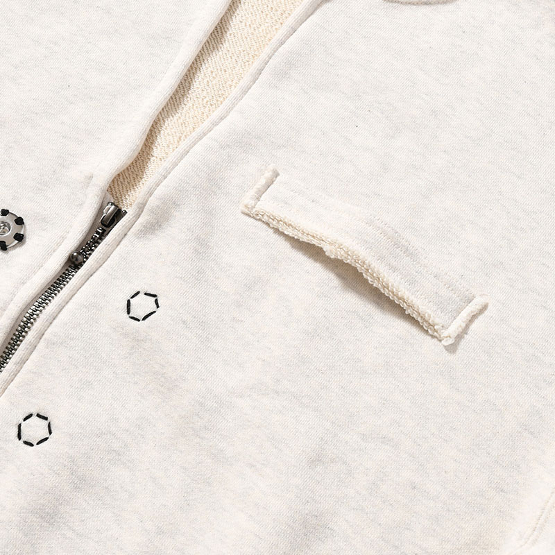 SWEAT ZIP CARDIGAN -3.COLOR-