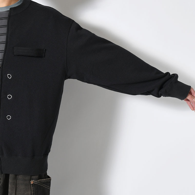 SWEAT ZIP CARDIGAN -3.COLOR-