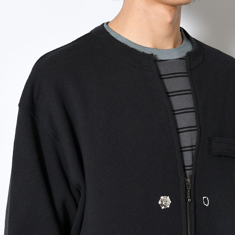SWEAT ZIP CARDIGAN -3.COLOR-