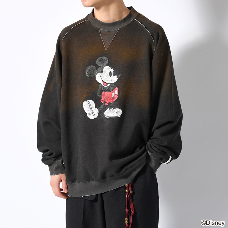 MICKEY MOUSE VINTAGE SWEAT -2.COLOR-