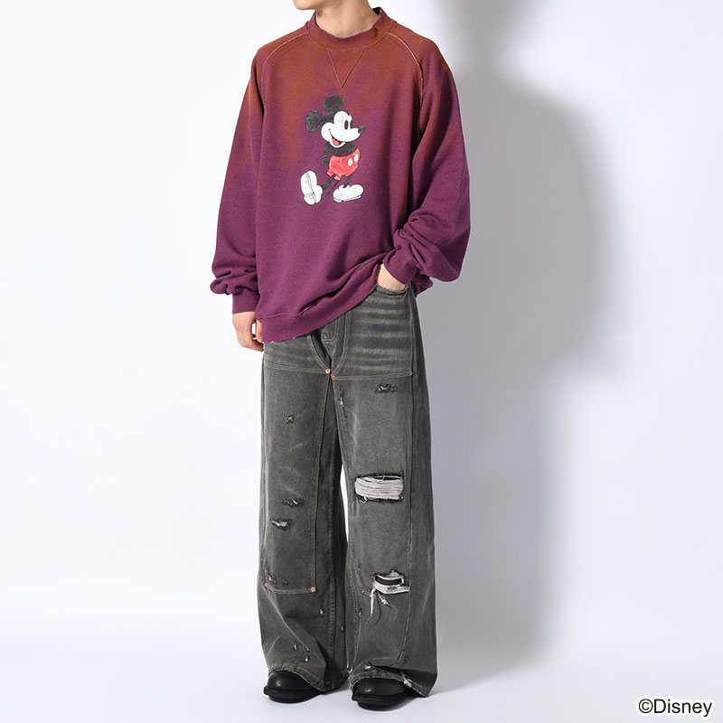 MICKEY MOUSE VINTAGE SWEAT -2.COLOR-