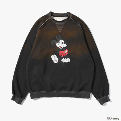 MICKEY MOUSE VINTAGE SWEAT -2.COLOR-