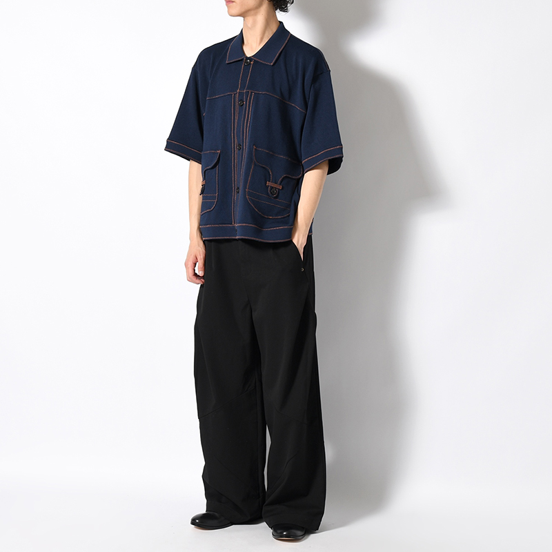 STITCH KNIT SHIRT -3.COLOR-
