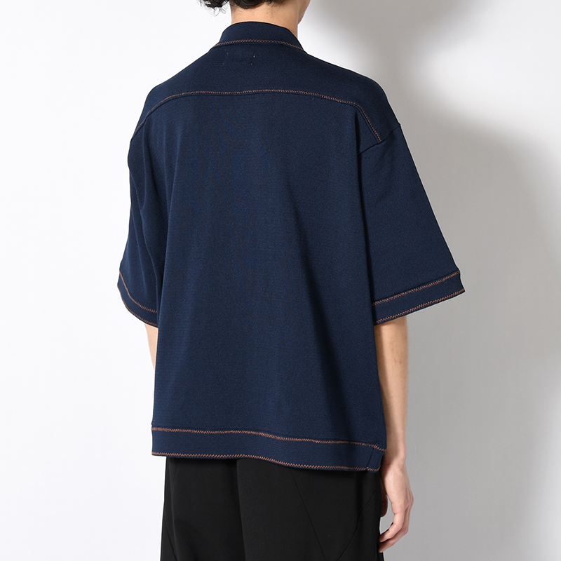 STITCH KNIT SHIRT -3.COLOR-