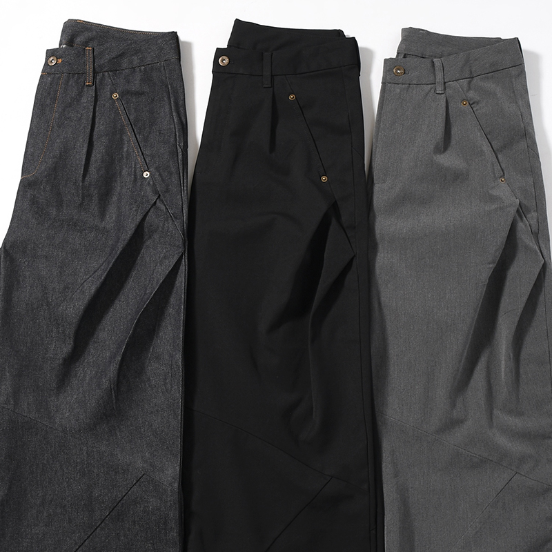 3D TUCK PANTS -3.COLOR-