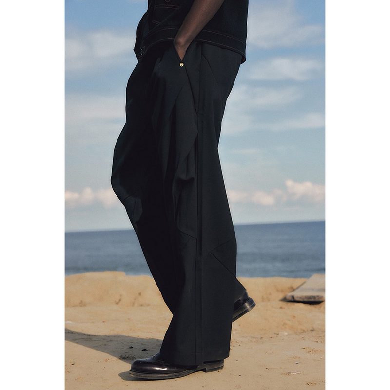 3D TUCK PANTS -3.COLOR-