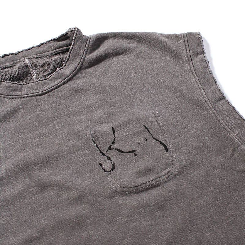 REVERSIBLE SWEAT NO SLEEVE -2.COLOR-