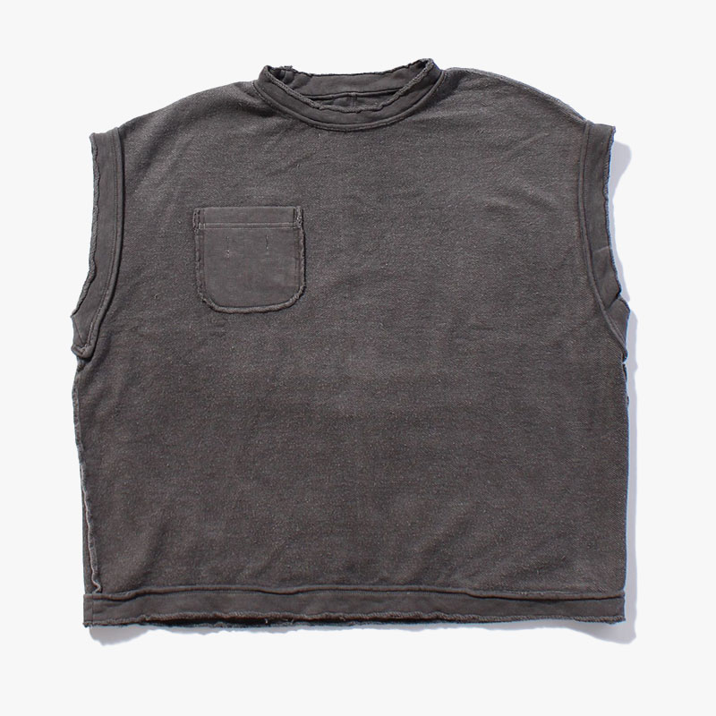 REVERSIBLE SWEAT NO SLEEVE -2.COLOR-