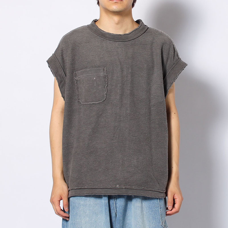 REVERSIBLE SWEAT NO SLEEVE -2.COLOR-