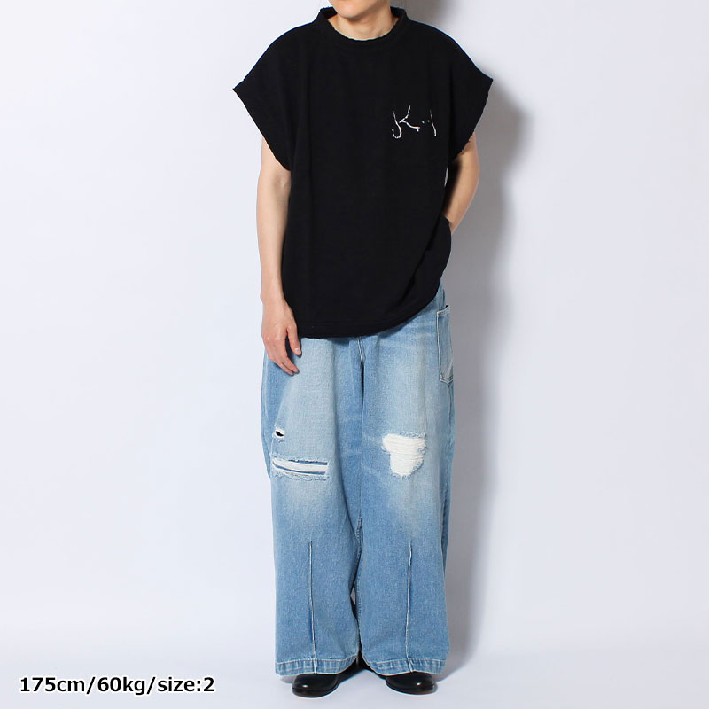 REVERSIBLE SWEAT NO SLEEVE -2.COLOR-