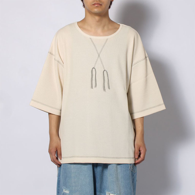 GIMA WAFFLE TEE -2.COLOR-