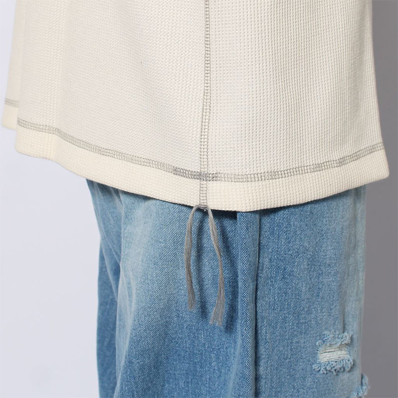 GIMA WAFFLE TEE -2.COLOR-