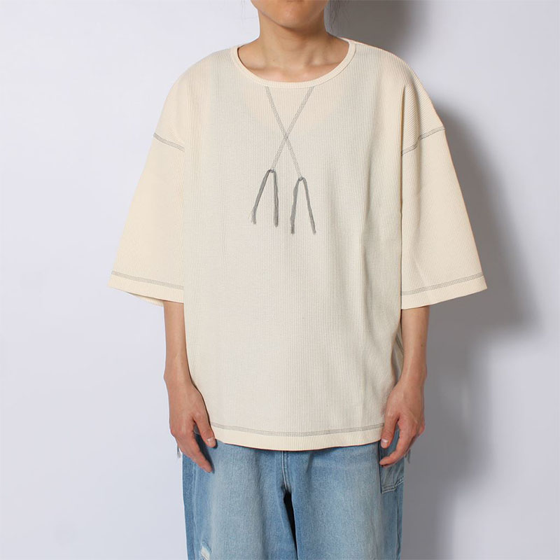 GIMA WAFFLE TEE -2.COLOR-