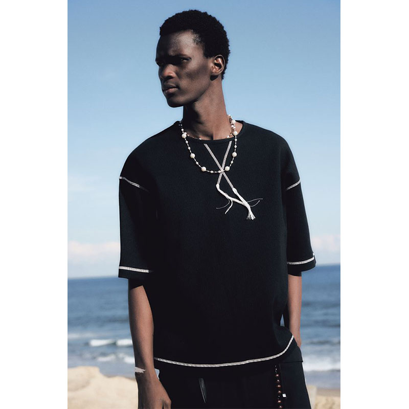 GIMA WAFFLE TEE -2.COLOR-
