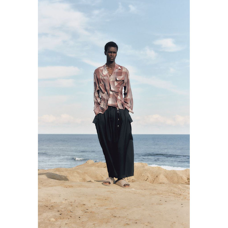 SHEER CHECK SHIRT -3.COLOR-