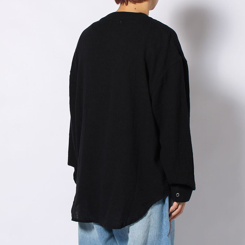 PAINTER HENRY NECK SHIRT -2.COLOR-