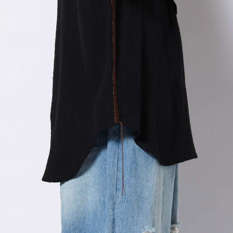 PAINTER HENRY NECK SHIRT -2.COLOR-