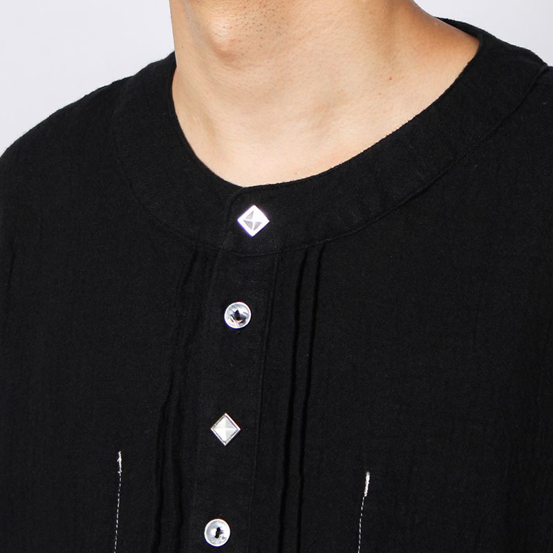 PAINTER HENRY NECK SHIRT -2.COLOR-