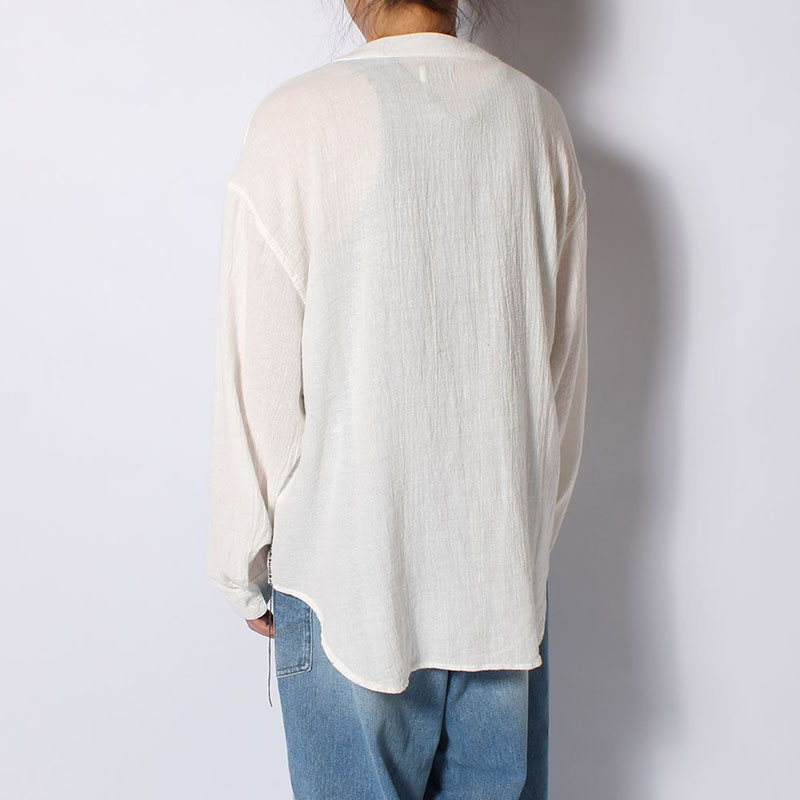 PAINTER HENRY NECK SHIRT -2.COLOR-