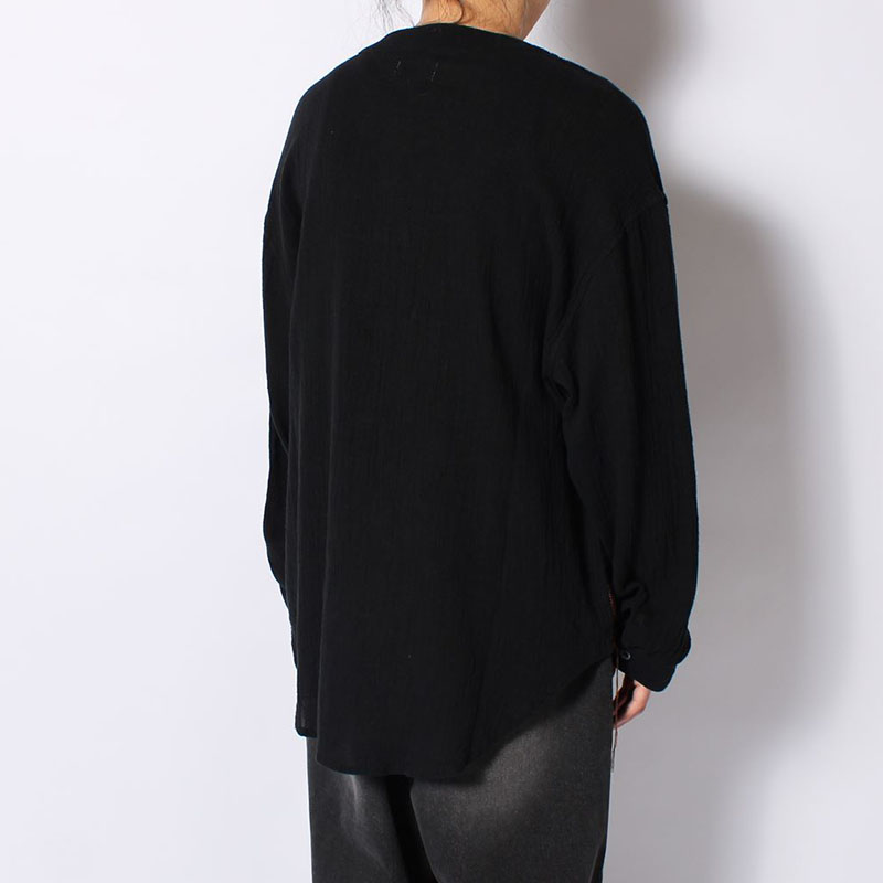 PAINTER HENRY NECK SHIRT -2.COLOR-