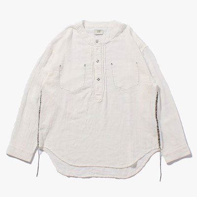 PAINTER HENRY NECK SHIRT -2.COLOR-