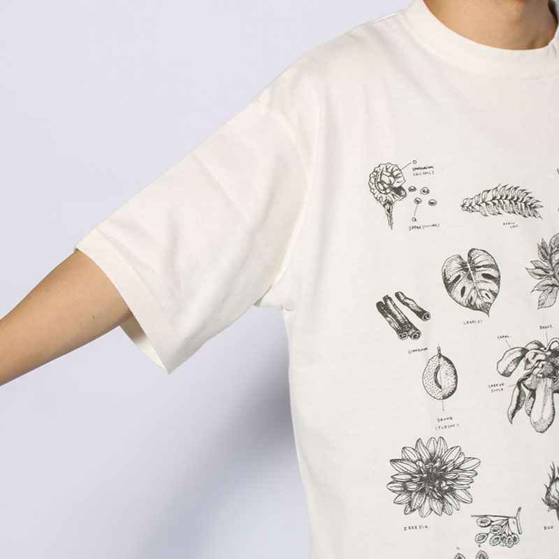 BOTANICAL TEE -2.COLOR-