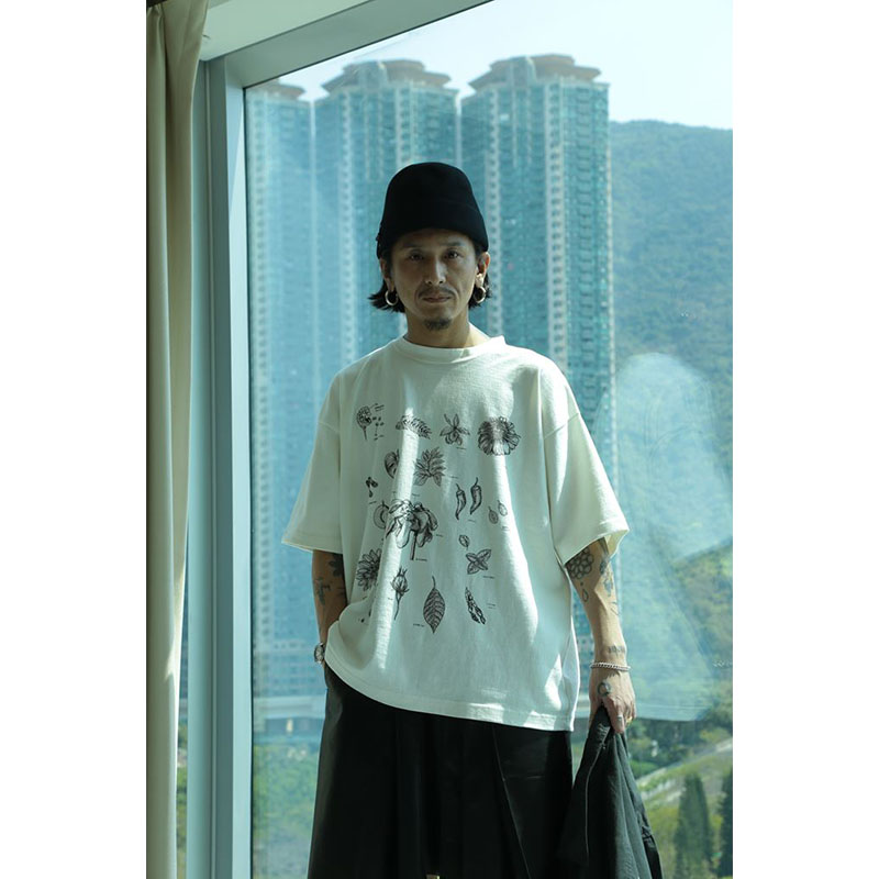 BOTANICAL TEE -2.COLOR-