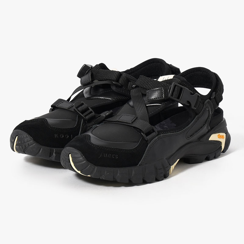 LEATHER PARKLIFE -BLACK-