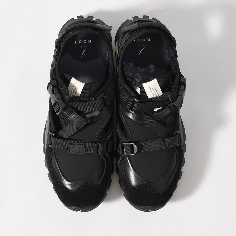 LEATHER PARKLIFE -BLACK-