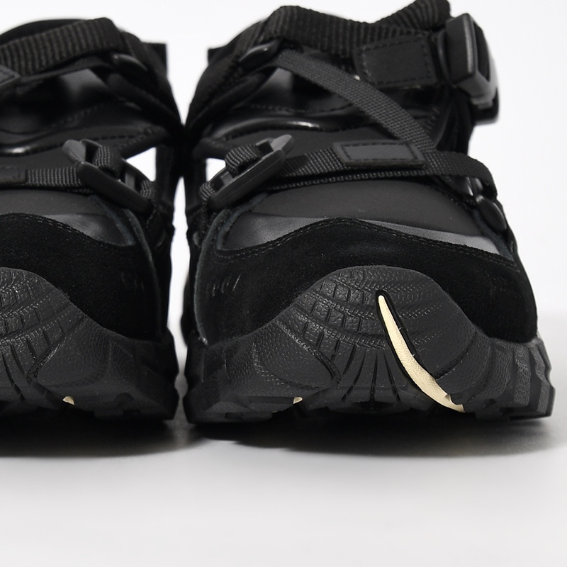 LEATHER PARKLIFE -BLACK-