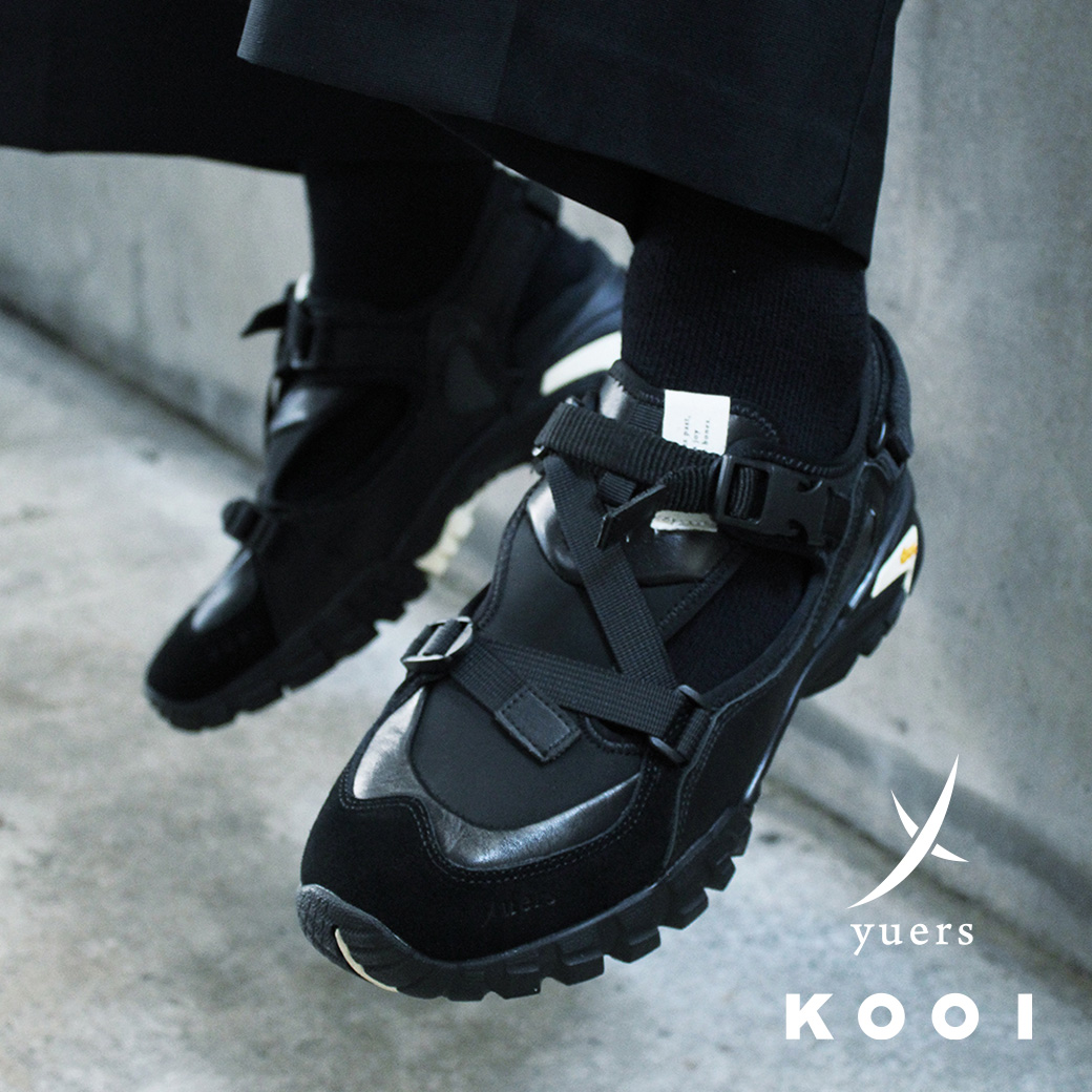 LEATHER PARKLIFE -BLACK-